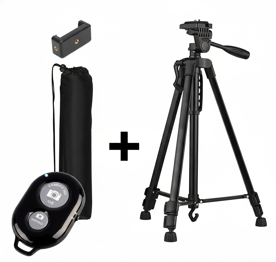Ennix Professional  Tripod 3366 for  DSLR, Camera and Mobile Tripod iPhone camera flexible standard stand